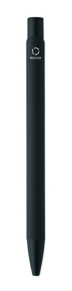 Recycled aluminium ball pen Escri - Black