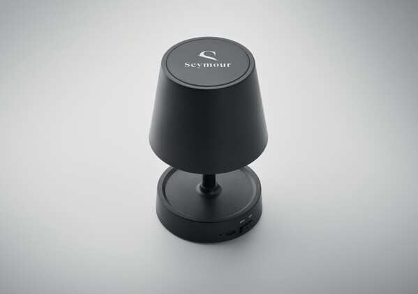 Lampada da tavolo ricaricabile Taplamb - Nero