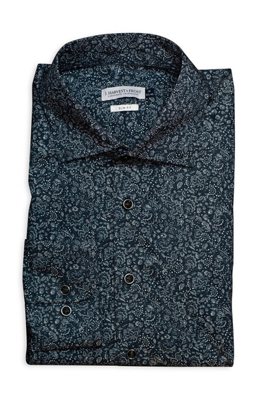Indigo Bow 37 Regular Navy floral XXL