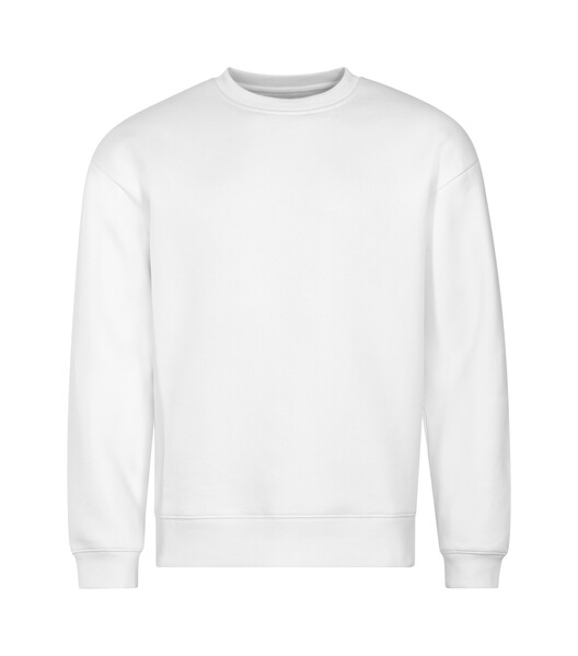 Mikina Unisex Malfini® Vibe Crew - Biela / 2XL