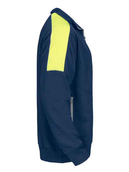2123 JACKET navy/HVyello XL