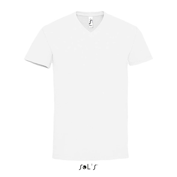 Sol's Imperial V Men - V-Neck T-Shirt - White / XL