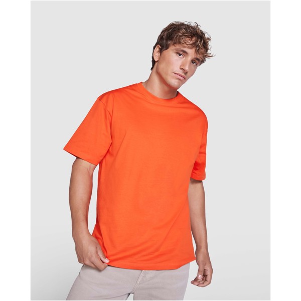 Bull short sleeve unisex oversized t-shirt - Pale Red / XS