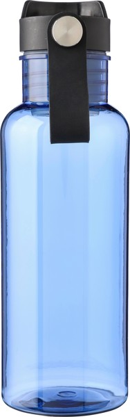 Gourde en rPET de 600 mlErica - bleu cobalt