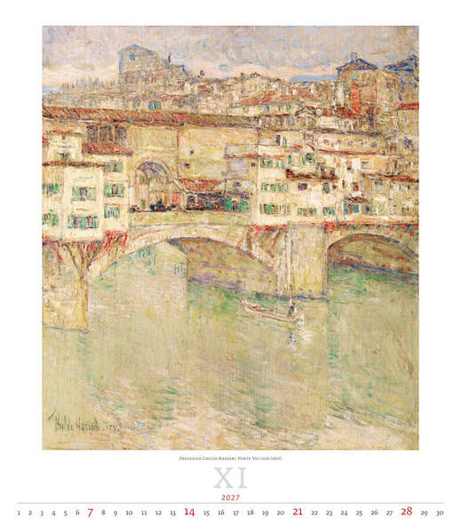 Calendar Impressionism