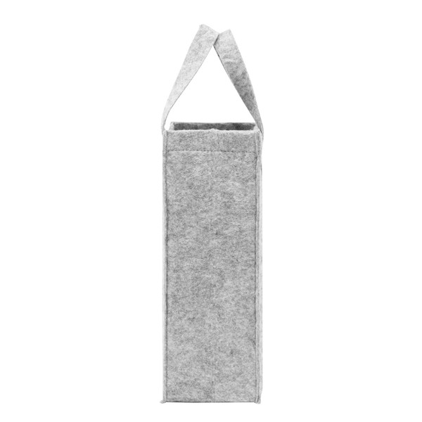 Felt Bottle Bag Cabernet - Grey