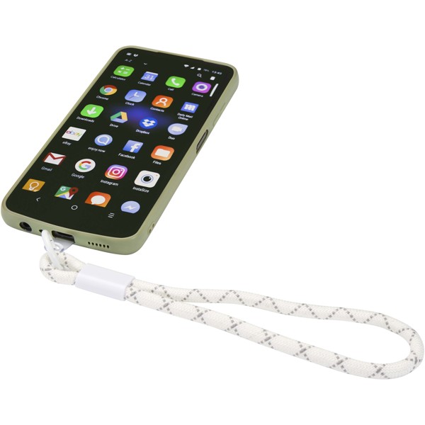Arich recycled plastic smartphone wristband - White