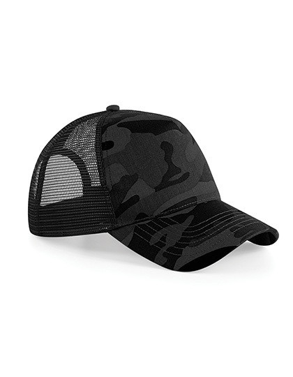 Camo Snapback Trucker - Midnight Camo / Black / One Size