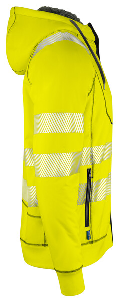 6130 Hoodjacket YELLOW/BLACK L