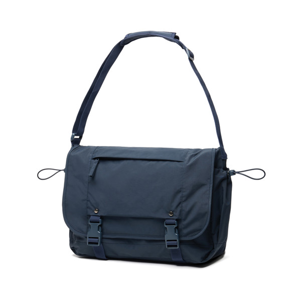 Sac messager ordinateur 15,6 pouces en nylon RCS KENTO URBAN - Bleu Marine