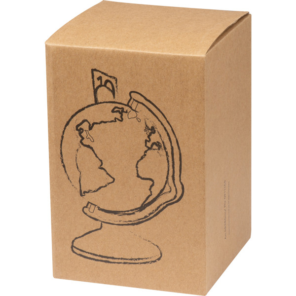 Savings box in globe shape ELVIRA - Multicolored