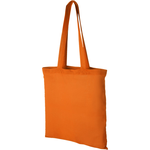 Shopper in cotone 180 g/m² Peru - 7L - Arancione