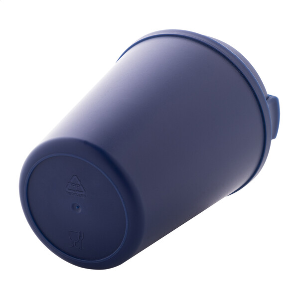 Mug Thermos En Rpp Cappulu - Bleu Foncé