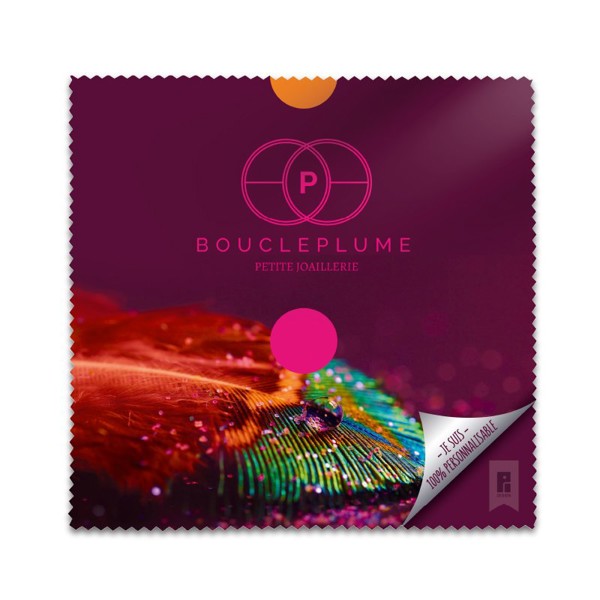 CHIFFONNETTE MICROFIBRE POUR LUNETTES - Echantillon