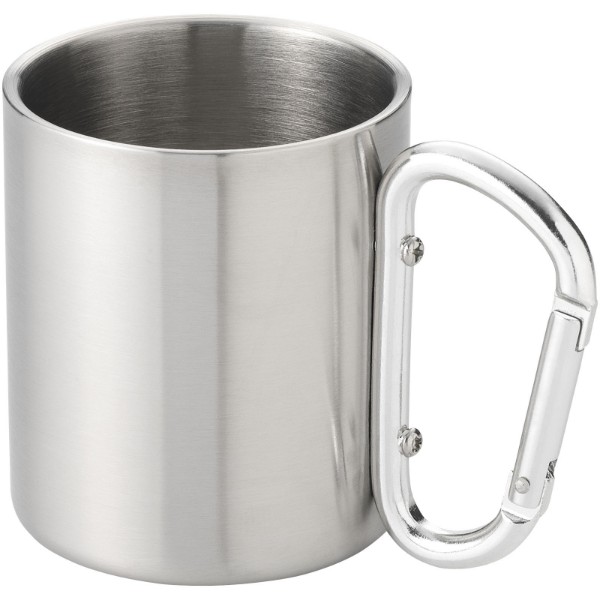 Mug isolant Alpes avec mousqueton 200ml