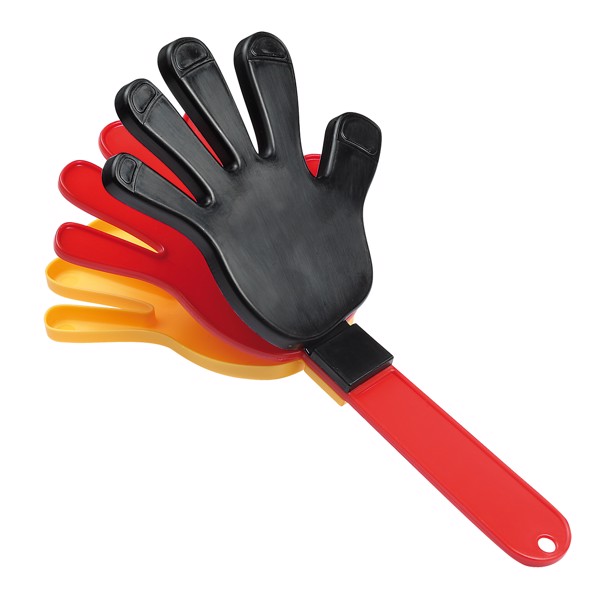 Klapper "Hand", Deutschland - Deutschland-Farben
