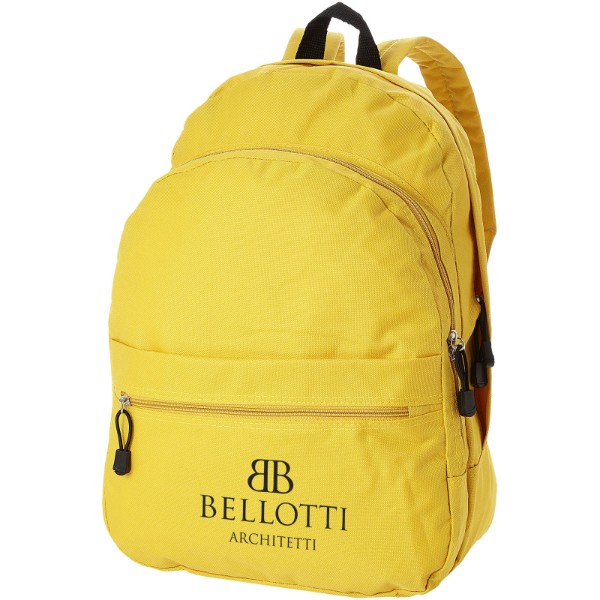 Trend 4-compartment backpack 17L - Yellow