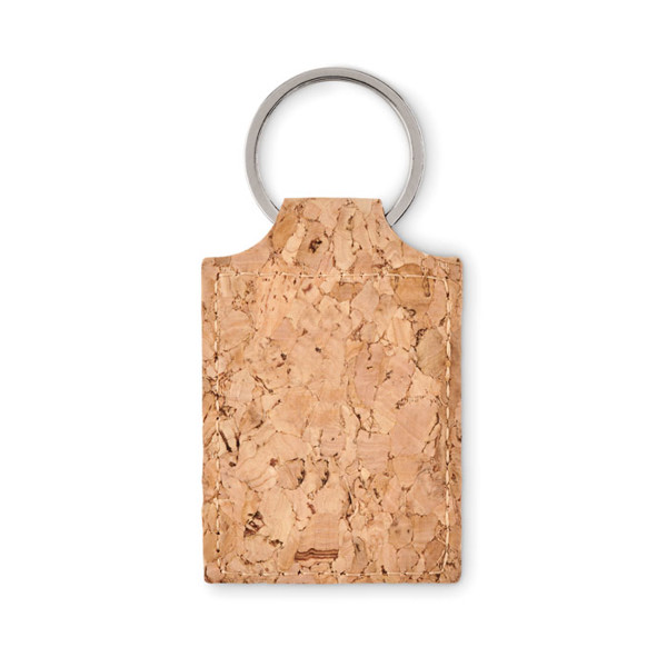 MB - Rectangular cork key ring Concon