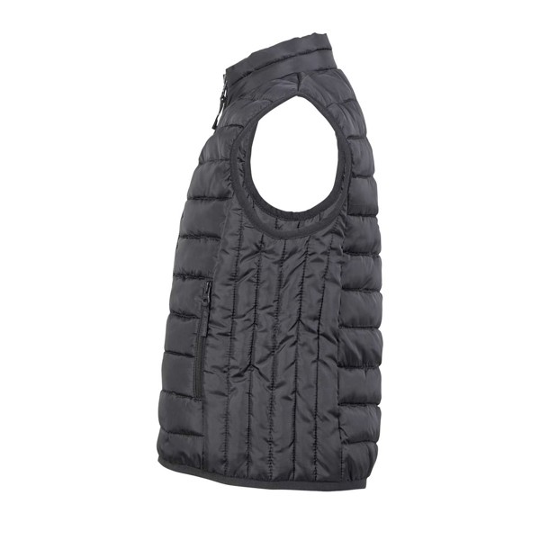Sol's Stream Bw Kids' - Lightweight Padded Bodywarmer - Black / 4A