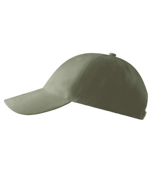 Čepice Unisex Malfini® 6P - Khaki / nastavitelná