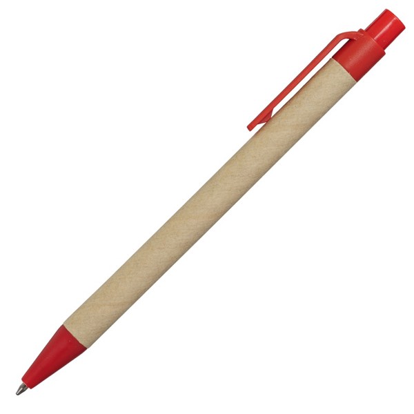 Mixy ballpen - Red / Brown