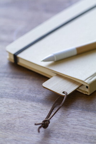 Boomark bamboo bookmark, 130x40 mm