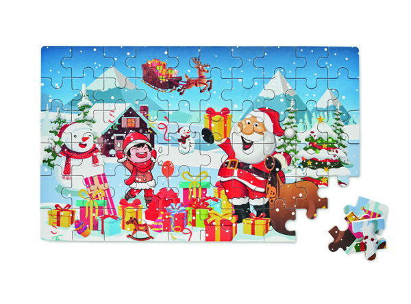 Wooden Christmas puzzle Pazuru