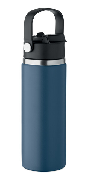 Bouteille double paroi 500 ml Suma Grip - Bleu Marine