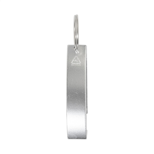 Bottle Opener Keyring Ellopi - Silver