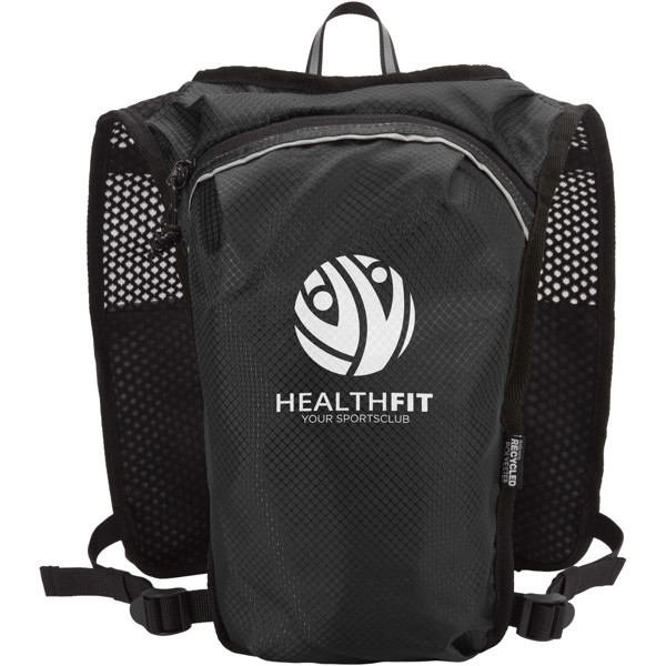 Nomad GRS recycled running vest hydration pack 5L - Solid Black