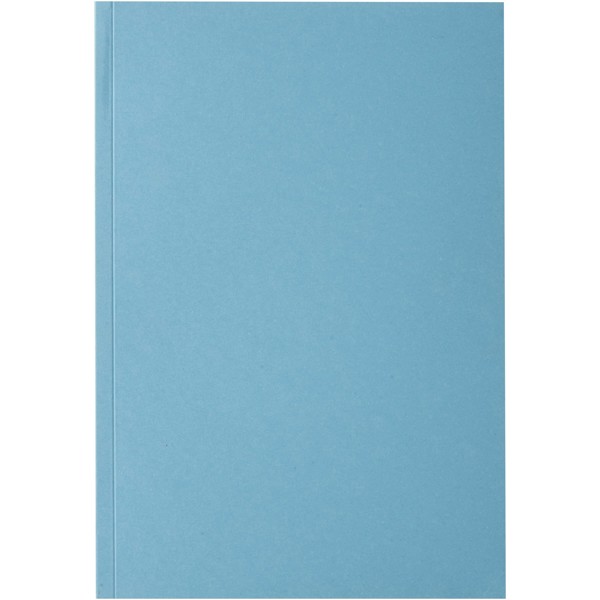 Cahier Novella Austen Colours recyclé A5 à couverture souple de 50 feuilles - Bleu