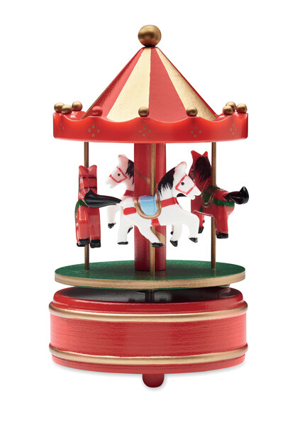 Mini carousel music box Whirly