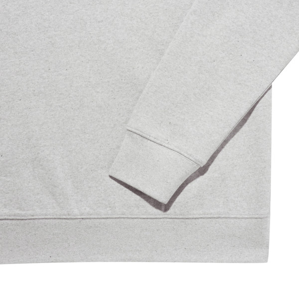 Lehká mikina Iqoniq Etosha z recykl. bavlny - Light Heather Grey / 5XL