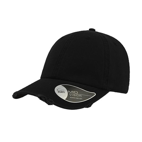 Dad Hat Destroyed - Preto
