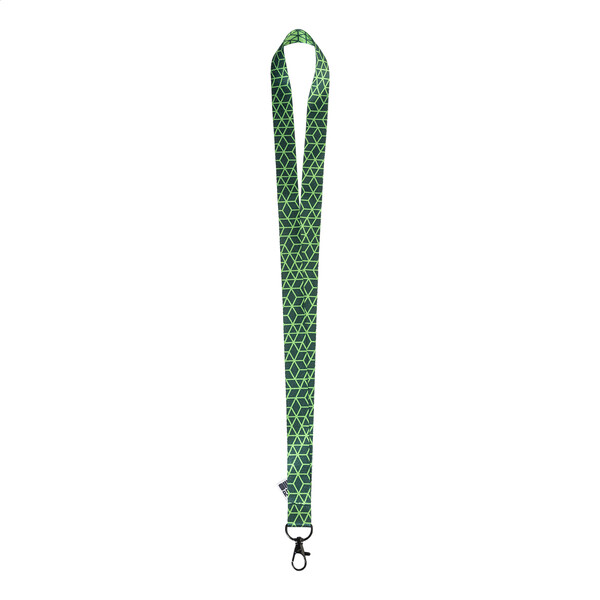 Custom Sublimation Lanyard Subyard Shine - Black