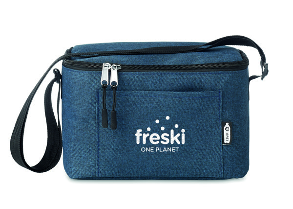 Kühltasche für Dosen RPET Cuba - Blau