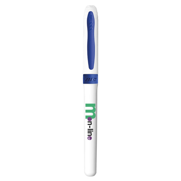 BIC® Mark-it Marqueur permanent - Blanc/Bleu