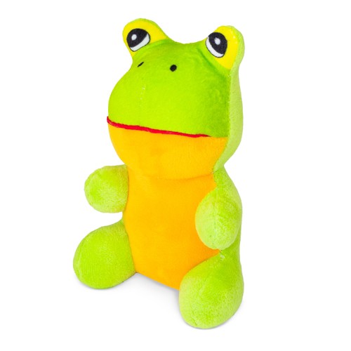 4 PLUSH ANIMALS SET "HAPPY ZOO"