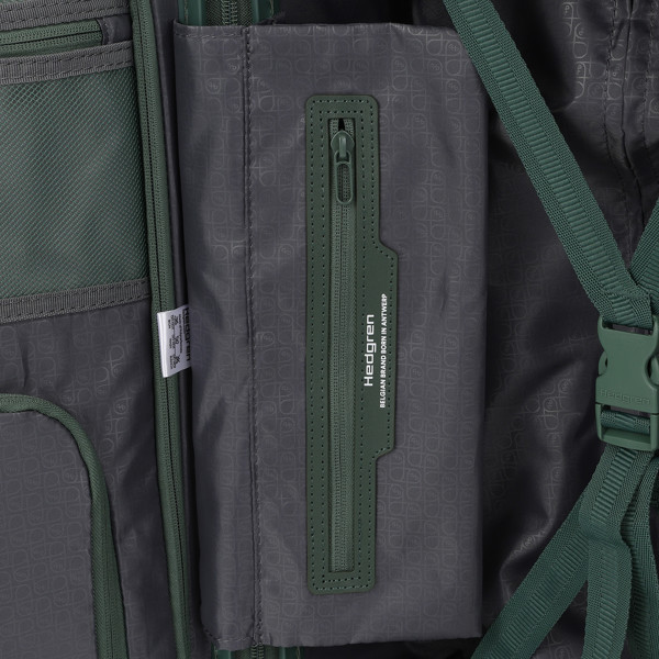 YUNO S | Troler cabină 55 cm (IATA) + TSA - Hedgren - Duck Green