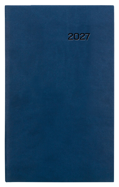 Kapesní týdenní diář Viva 2027 (SK), 9x15cm - Modrá