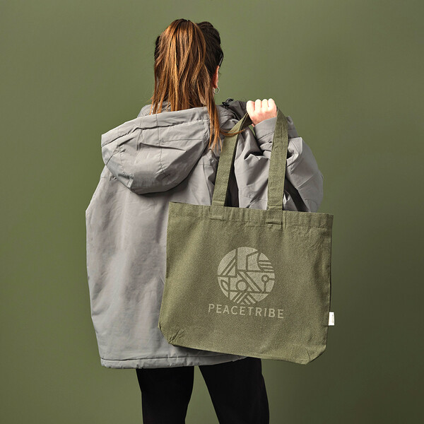 Blanc Tote Bag - Vojenská Zelená