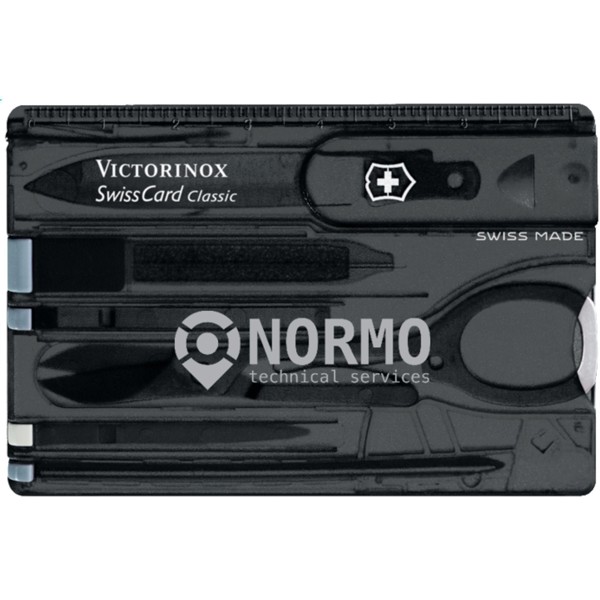 Victorinox Swisscard Classic - Noir Translucide