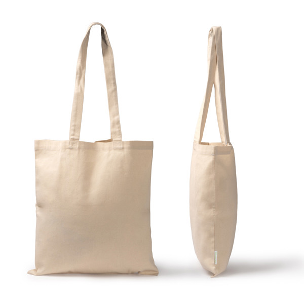 Personalised organic cotton bag 220 g/m²