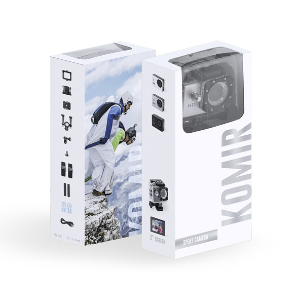 Action Camera Komir - Silver