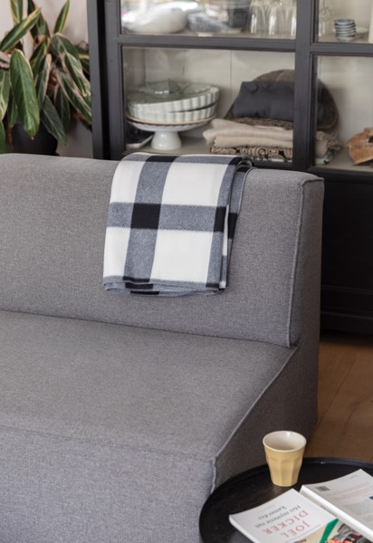 Flis odeja Xd Collection 127x152cm, 180gsm - Bela