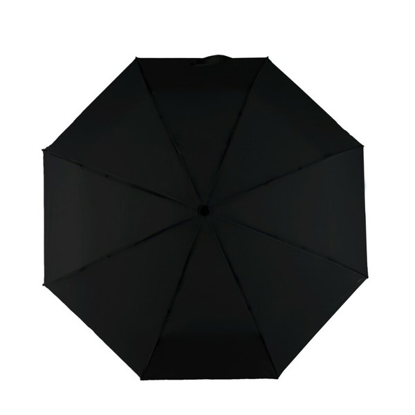 RPET automatic umbrella, foldable | Nell - black