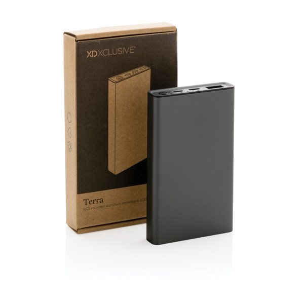 Terra RCS recycled aluminium powerbank 5.000 mAh