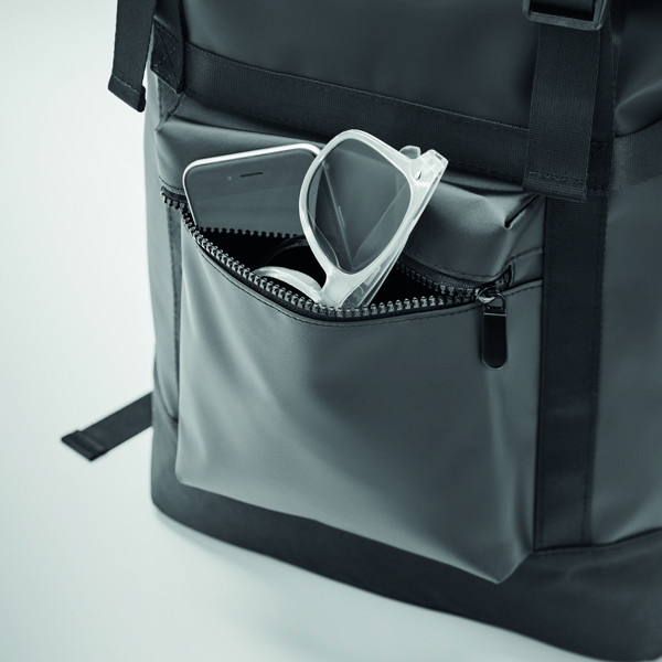 Jaya backpack PVC rolltop, 37x29x13 cm