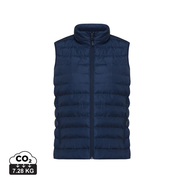 Iqoniq Meru women's bodywarmer, recycled polyester - Navy / XS