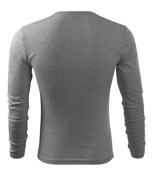 Majica Dugih Rukava Muška Malfini® Fit-T Ls - Tamno Siva Melanž / L